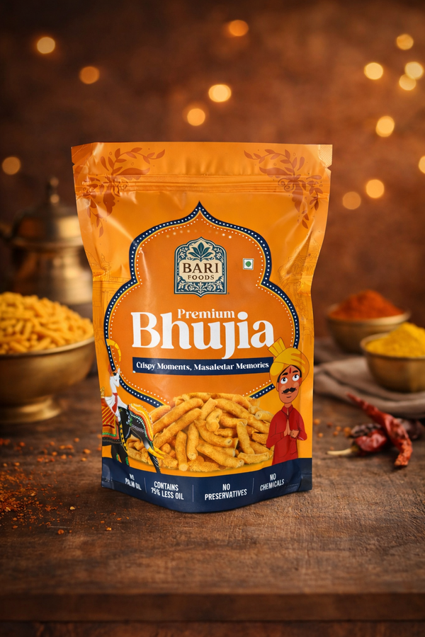 BARI Foods Premium Bhujia Namkeen