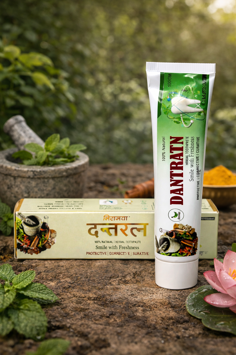 NIRAMYA Dantratan Herbal Toothpaste (100g)
