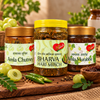 Needs - Amla Murabba + Bharva Hari Mirch + Amla Chutney | Jar Combo (250g + 500g + 300g)