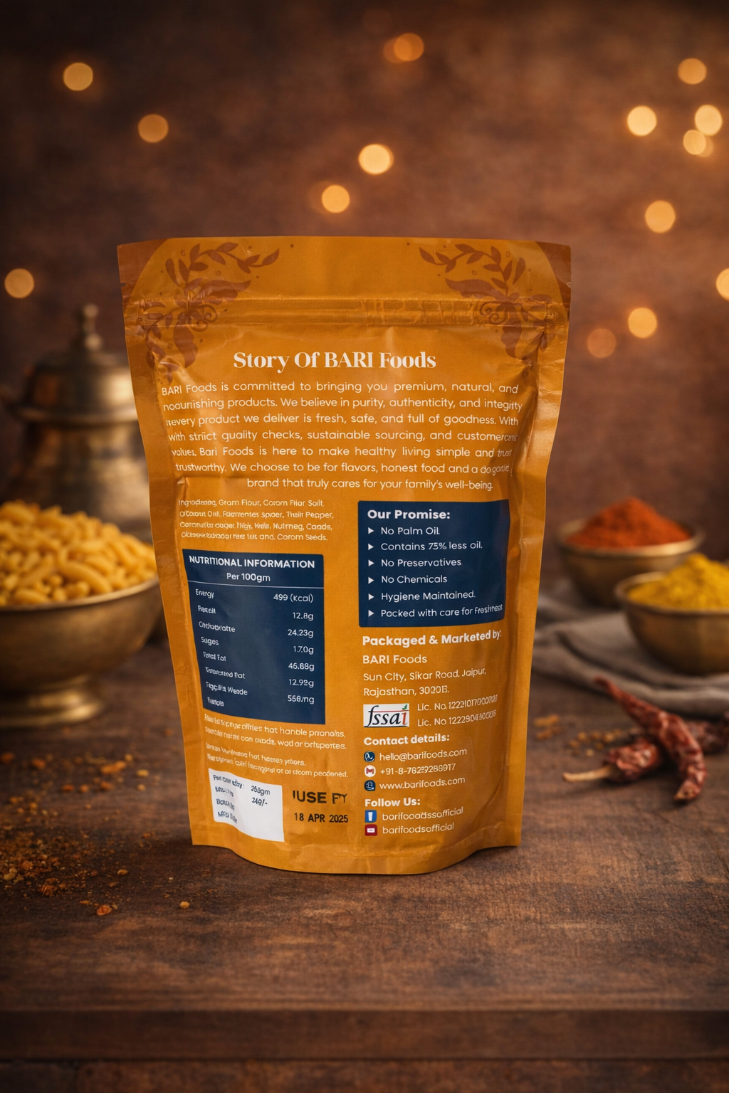 Premium Bhujia
crispy Bhujia
bhujia sev
bhujia namkeen
bhujia without palm oil
bhujia without preservatives
bhujia with zero palm oil
bhujia with zero preservatives
bhujia
Namkeen
snacks
bhujia combo pack
namkeen combo pack