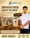 Barwala Desi Sweeteners Combo - Khand + Gud + Shakar (100% Organic) | 3 KG (1 KG × 3 pouches)