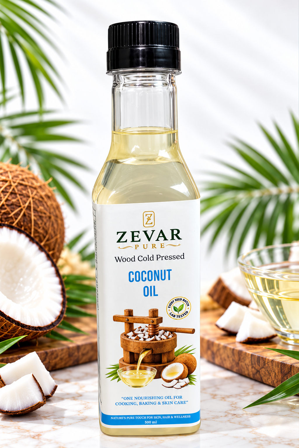 Zevar Pure Coconut Oil