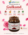 Parerana Gulkand - Organic Rose Petal Preserve (500 gm)