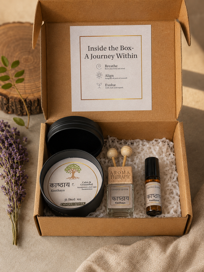Candle Quiver Kasthaya Trial Kit - Calm & Grounded