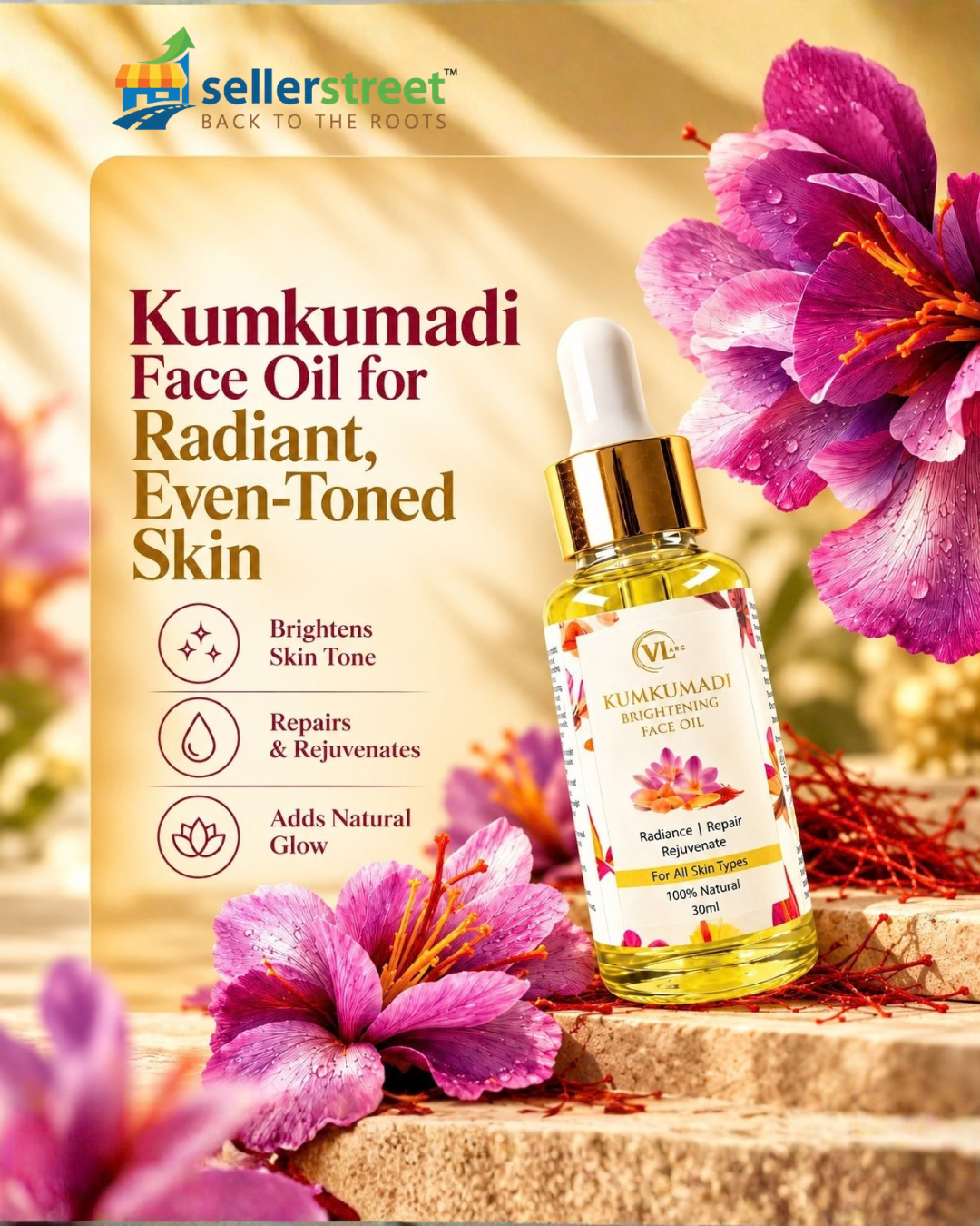 VLArc Kumkumadi Face Oil