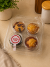 Old School Truffle Muffins (4 Pack) 4 Flavours