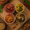 Needs Sweet Mango Chutney + Mango Pickle + Dry Mango Pickle + Hing Pickle Combo (1 Kg)