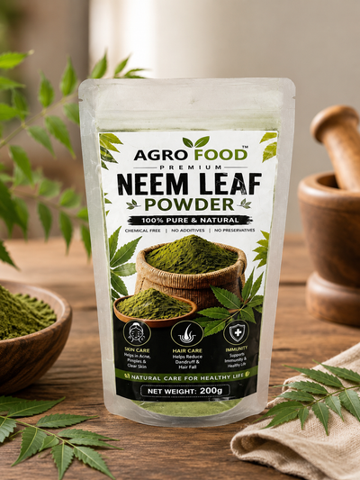 AgroFoods Neem Leaf Powder (200 gm)
