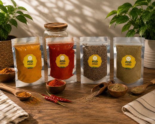 Red Chilli Masala
Pure Red Chilli Masala
Organic masala
Natural Masala
Pure masala
Homemade masala
Preservative Free masala
Chemical Free masala
Turmeric Powder
Pure turmeric Chilli Masala
Coriander Powder
Pure Coriander Powder
Cumin Seeds
Pure Cumin Seeds