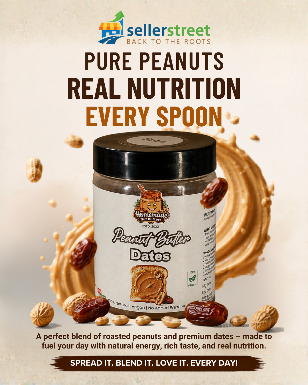 Dates Peanut Butter
Best Dates Peanut Butter in India
Natural Dates Peanut Butter
Chocolate Dates Peanut Butter
Healthy Dates Peanut Butter
High Protein Dates Peanut Butter
Buy Dates Peanut Butter Online
Premium Dates Peanut Butter
Homemade Dates Peanut Butter
Handmade Dates Peanut Butter
Chemical Free Dates Peanut Butter
Preservative Free Dates Peanut Butter
Peanut Butter
Best Peanut Butter in India