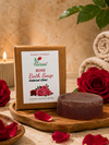 Parerana Rose Bath Soap - Organic Rose Water, Aloe Vera, Neem & Tulsi (Pack of 3)