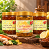 Needs - Sweet Lemon Pickle + Sweet Mix Pickle + Sweet Lemon Pickle | Jar Combo (1Kg + 1Kg + 300g)