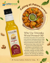 Trivenika Wood Pressed Groundnut Oil – 500 ml