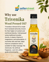 Trivenika Wood Pressed Almond (Badam) Oil