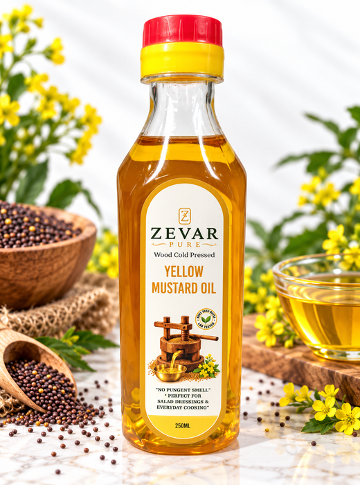 Zevar Pure Yellow Mustard Oil